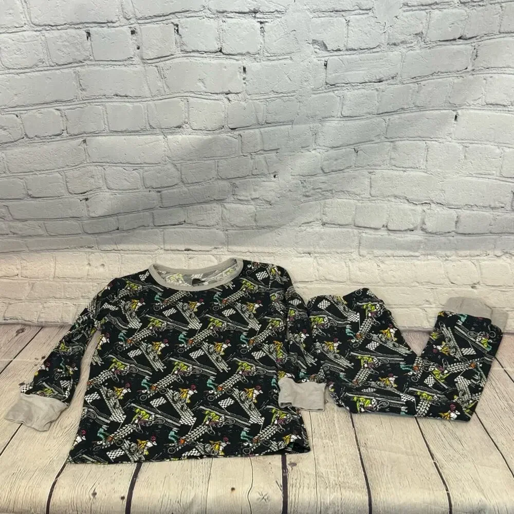 Georges Hat Motorcross Bamboo Pajama Set